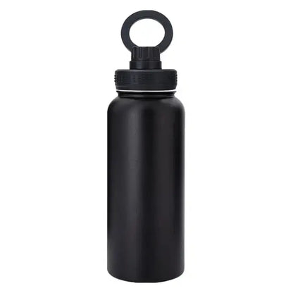 1000ml Isolierte Wasserflasche mit magnetischer drehbarer Telefonhalterung