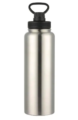 1000ml Isolierte Wasserflasche mit magnetischer drehbarer Telefonhalterung