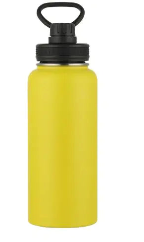 1000ml Isolierte Wasserflasche mit magnetischer drehbarer Telefonhalterung