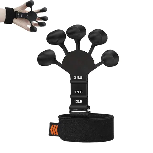 6 Widerstandsstärken Fingergriff-Trainer
