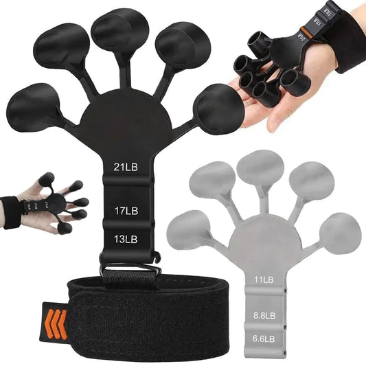 6 Widerstandsstärken Fingergriff-Trainer